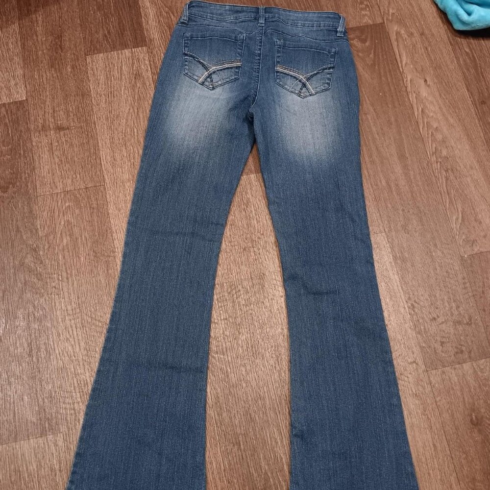 Women's Blue and Navy Jeans
